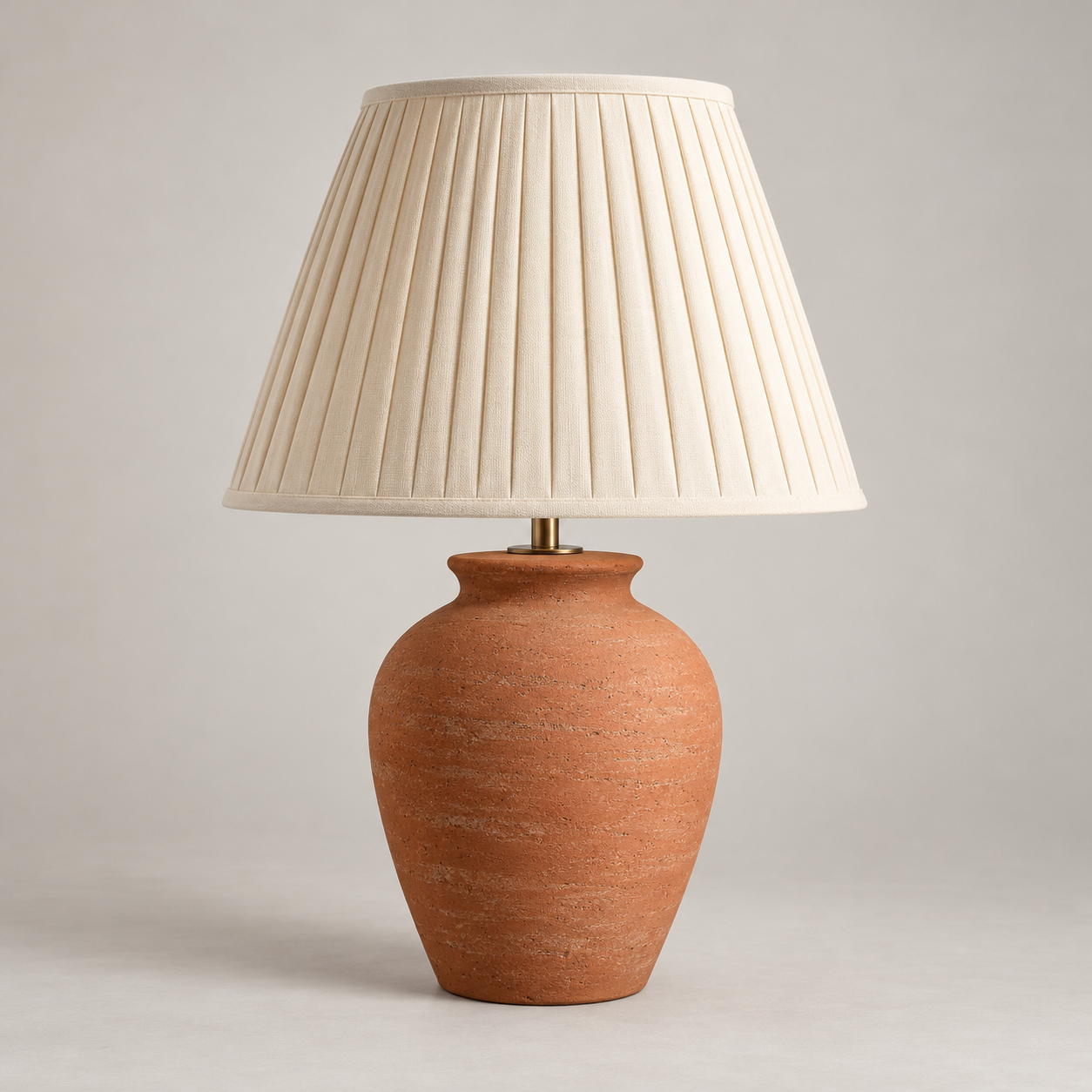 Faro Ceramic Lamp on a pale studio background