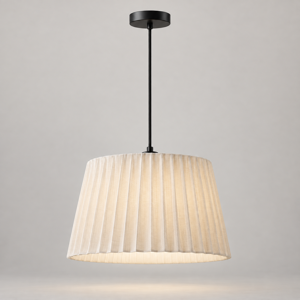 Luna Pendant Light on a pale studio background