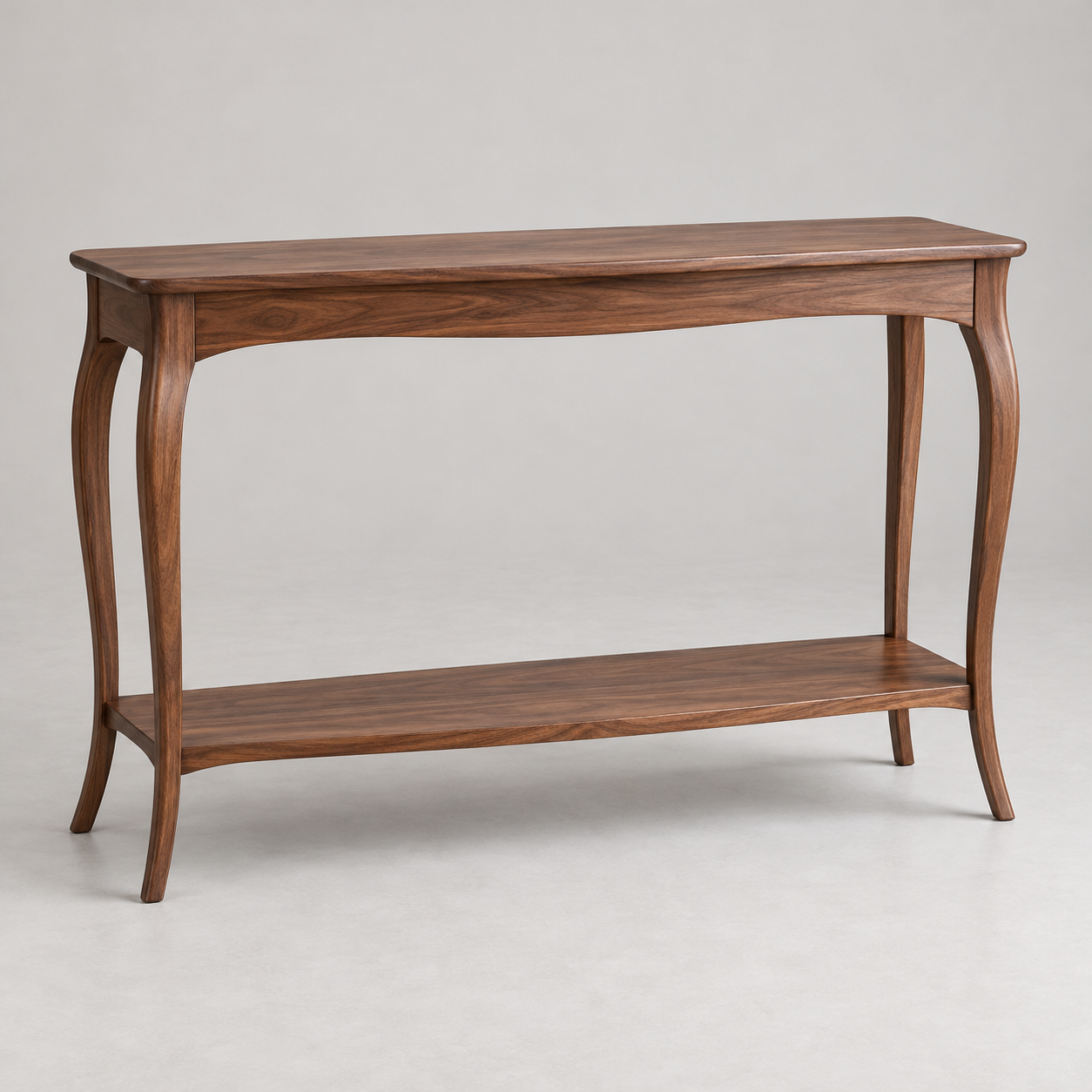 Puente Console Table on a pale studio background