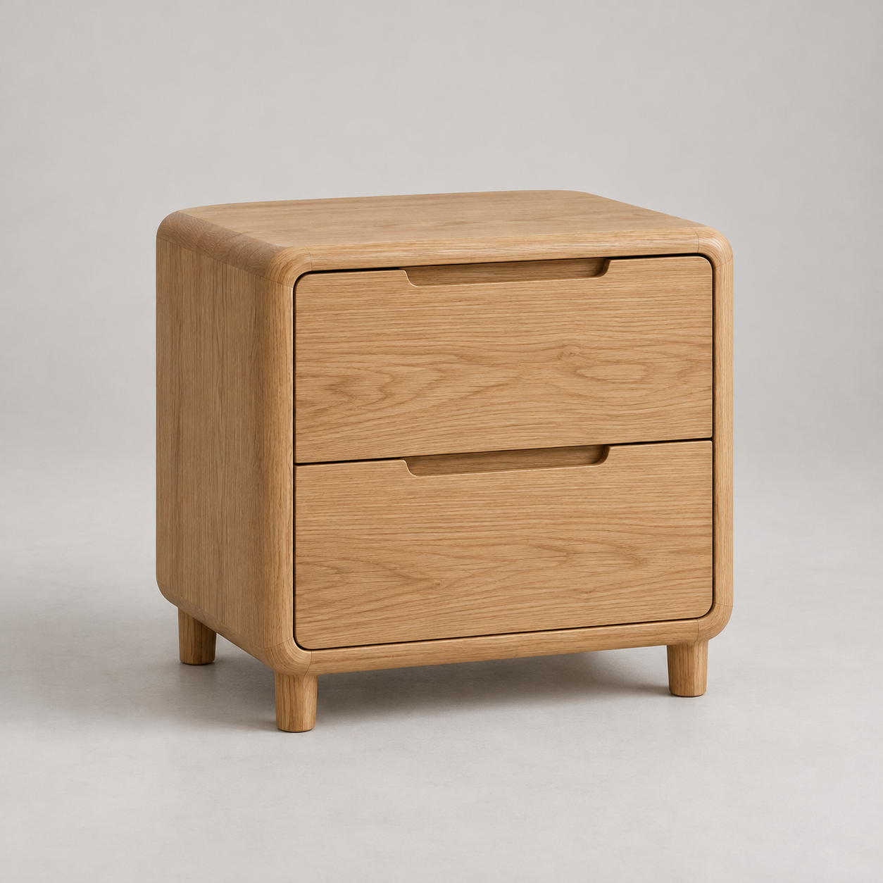 Sauce Nightstand on a pale studio background