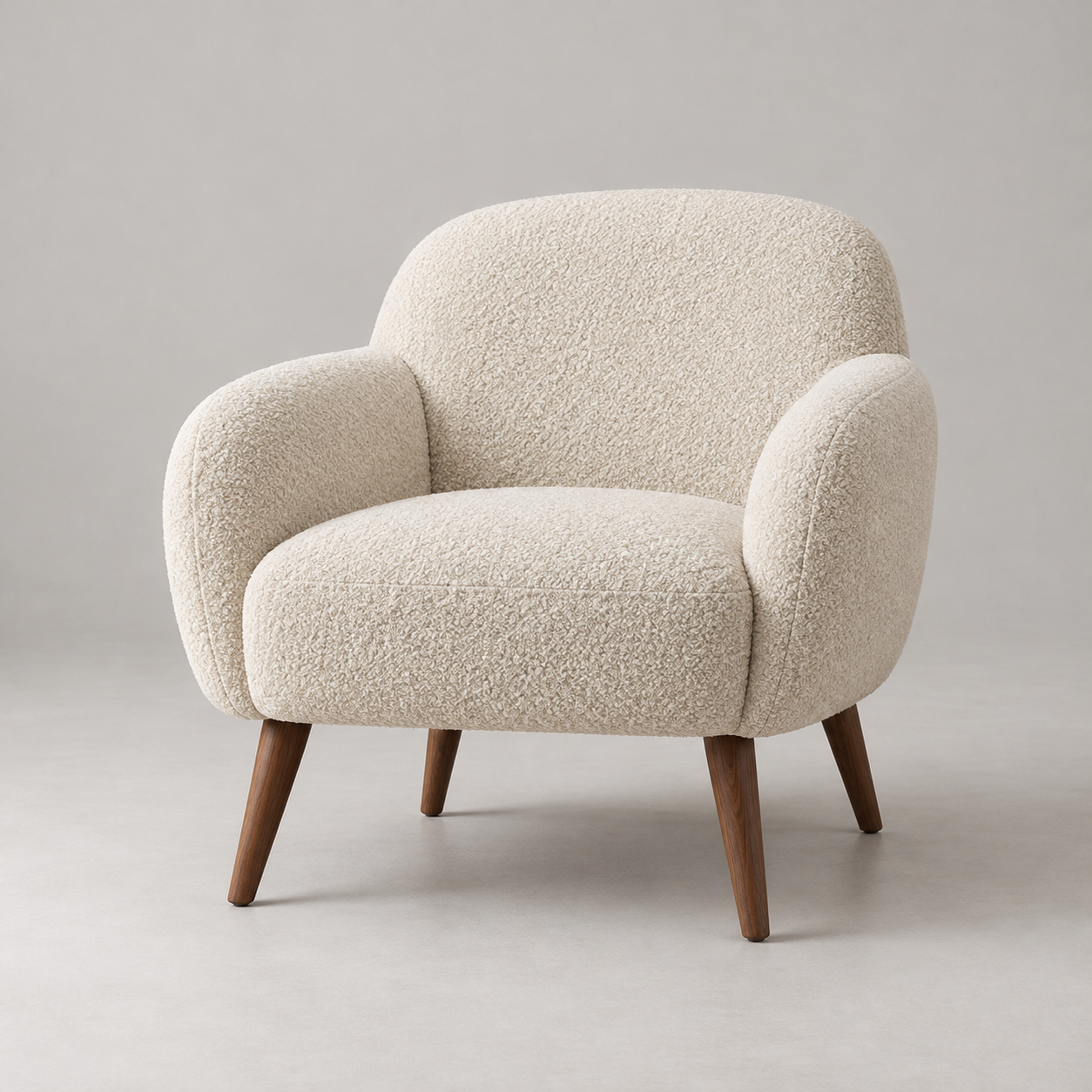 Vela Accent Chair on a pale studio background