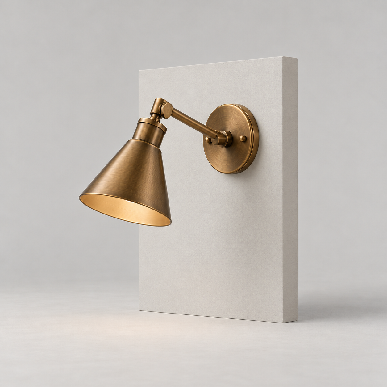 Illustrative generated alternate view of Arco Bronze Wall Light