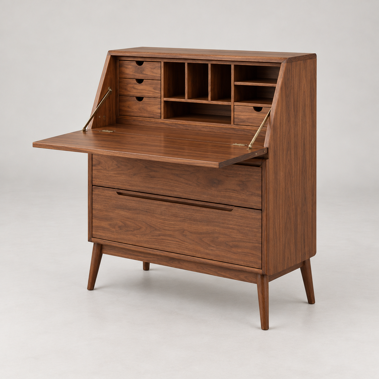 Illustrative generated alternate view of Atajo Secretary Desk
