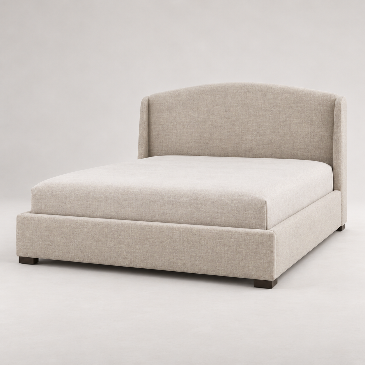 Illustrative generated alternate view of Brisa Upholstered Bed