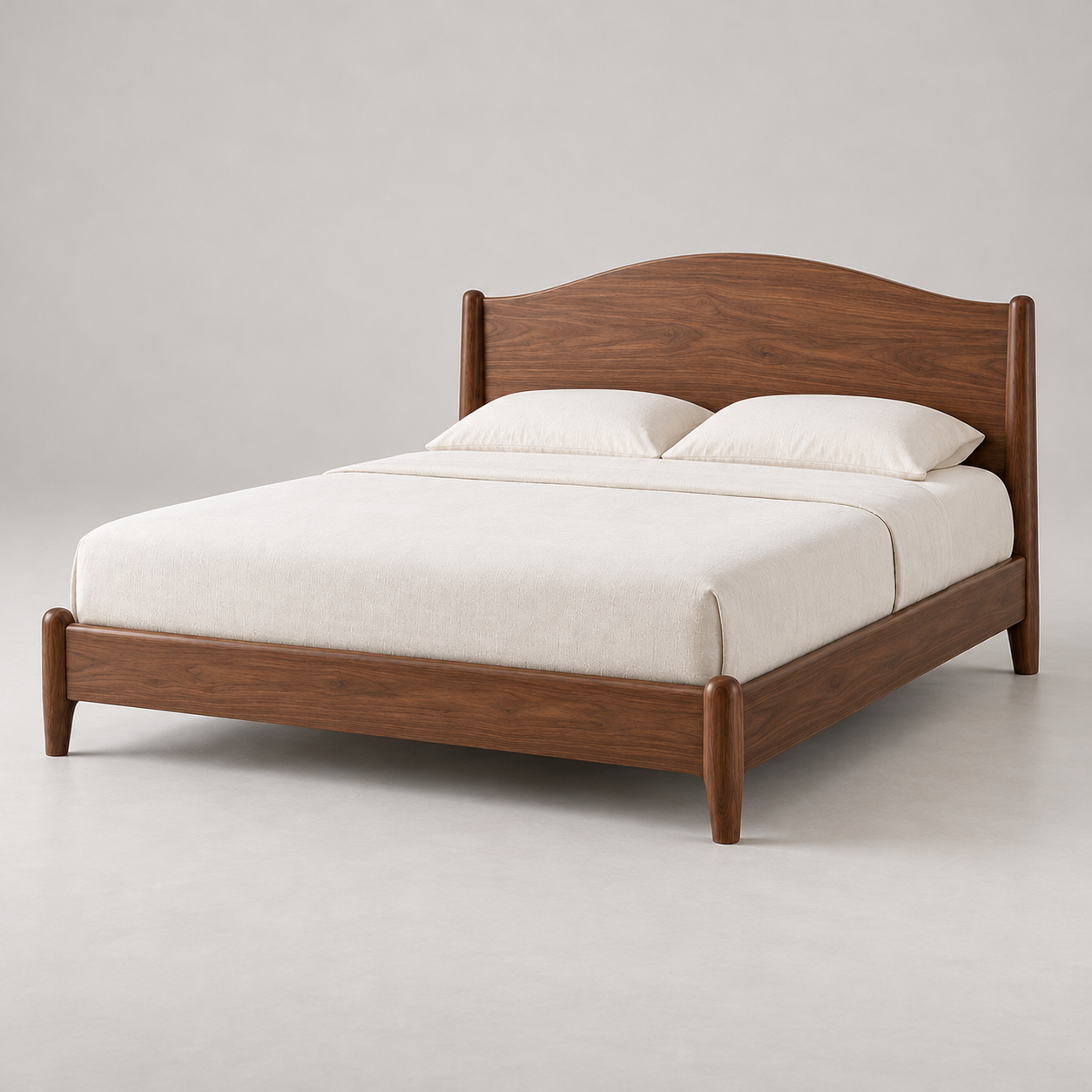 Illustrative generated alternate view of Dalia Walnut Bed