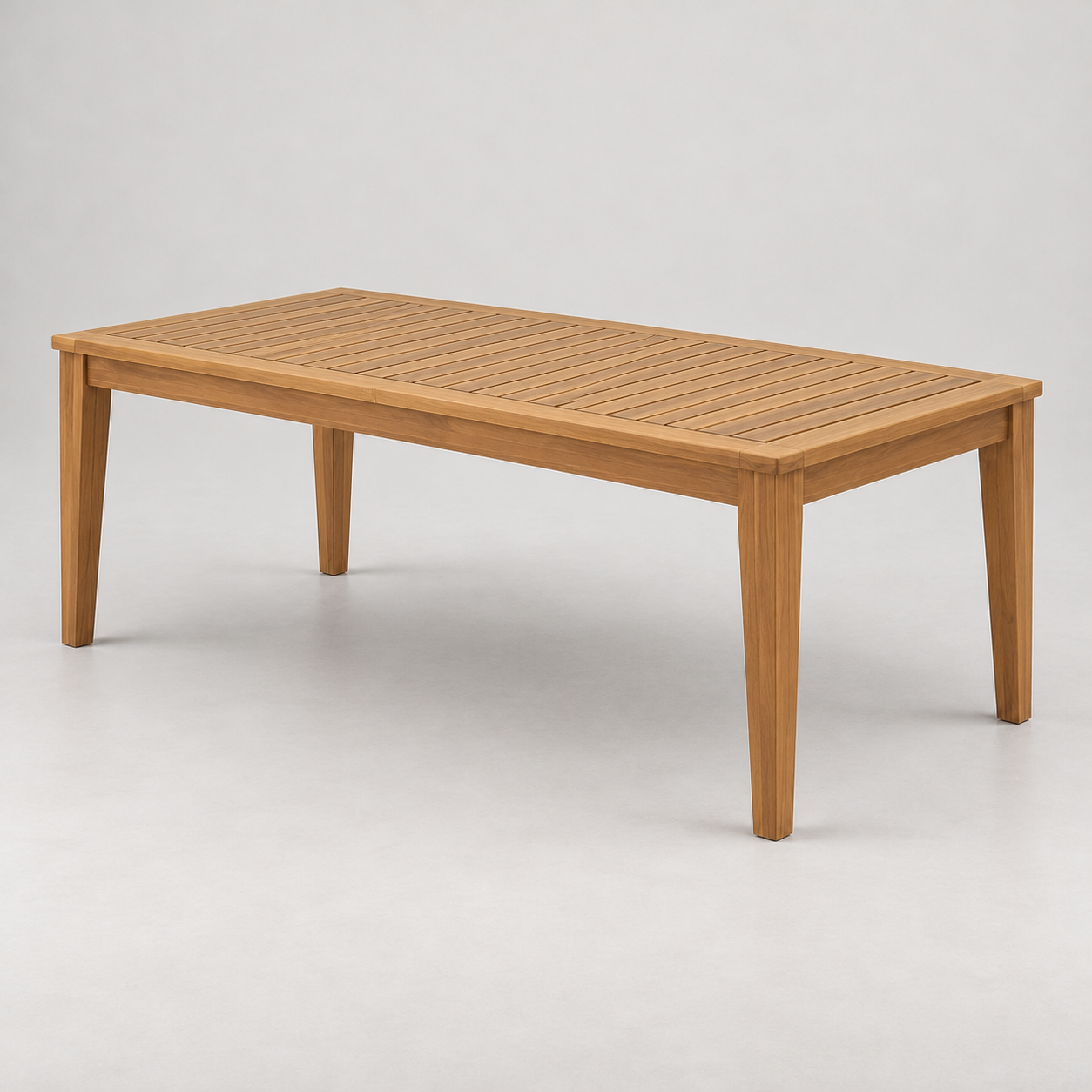 Illustrative generated alternate view of Mar Teak Dining Table