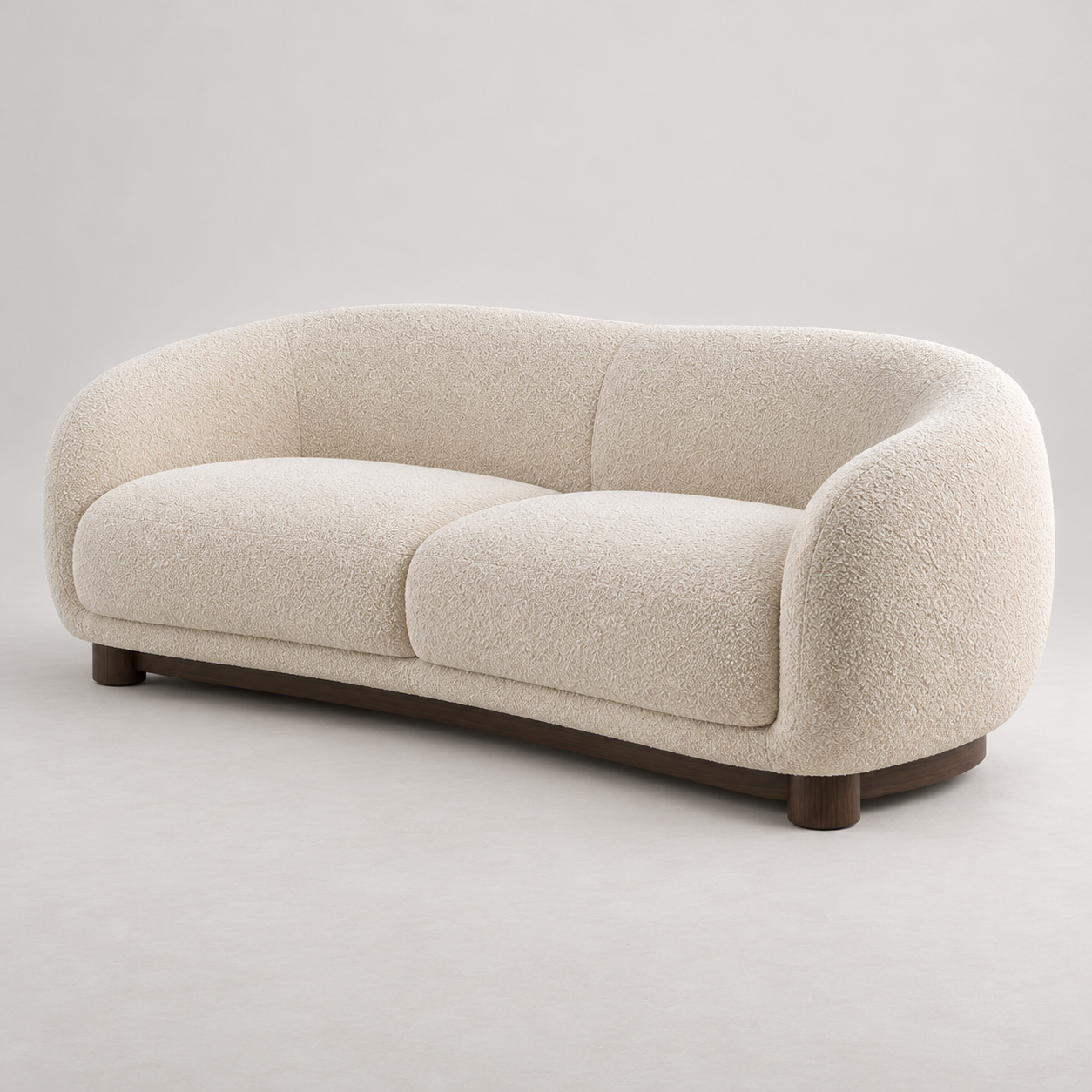 Illustrative generated alternate view of Nube Ivory Sofa