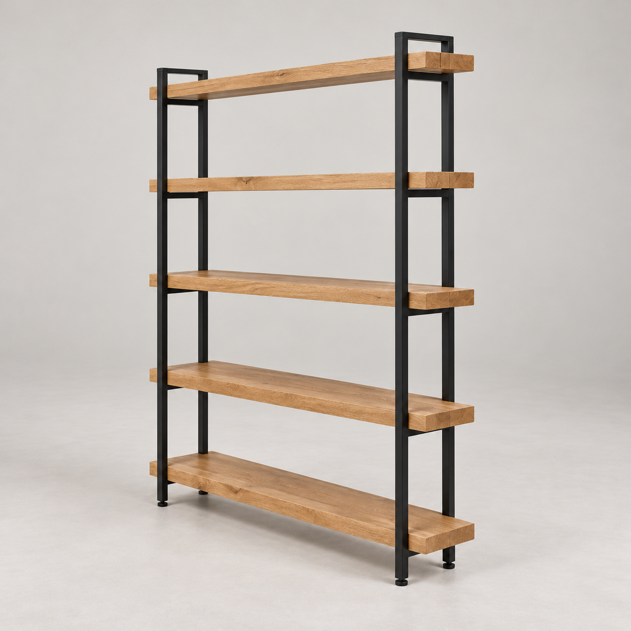 Illustrative generated alternate view of Trama Oak Bookshelf